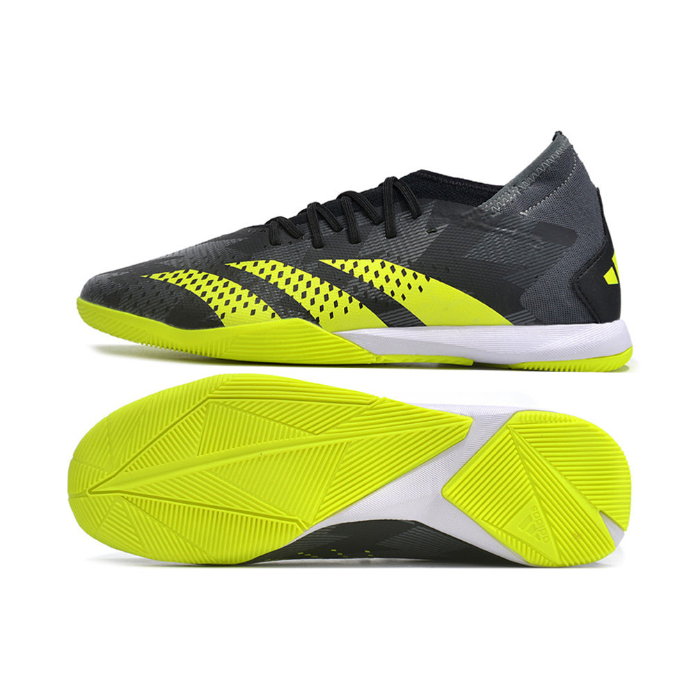 Chuteira Futsal Adidas Predator Accuracy.1 IC Preta e Verde 
