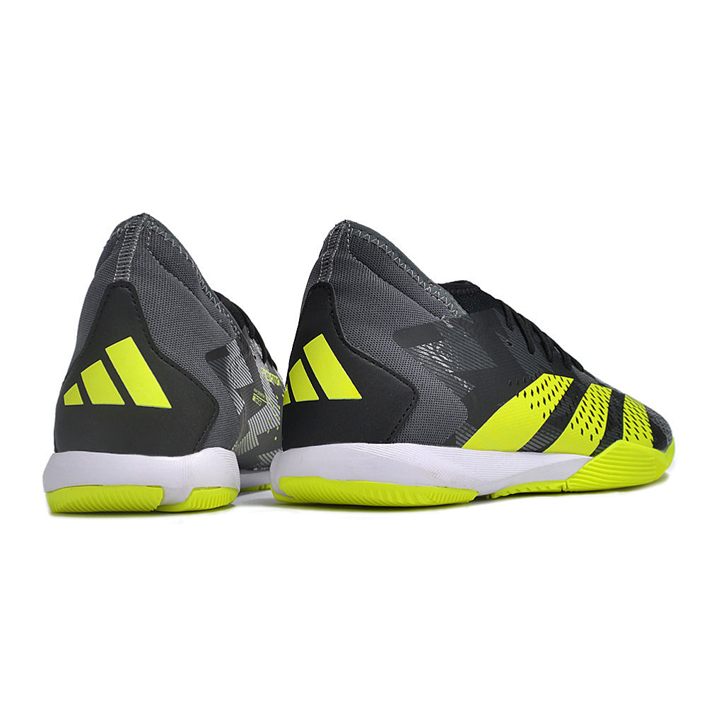 Chuteira Futsal Adidas Predator Accuracy.1 IC Preta e Verde 