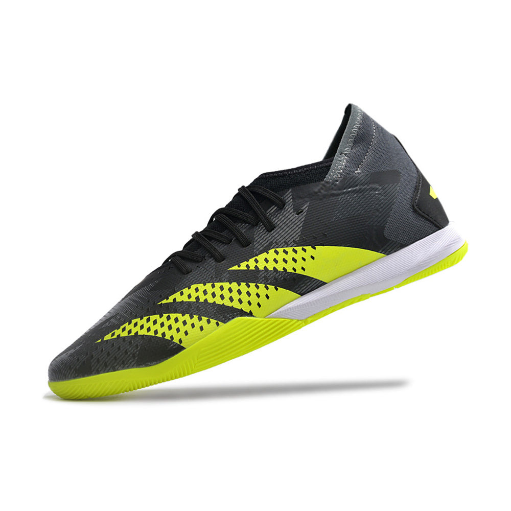 Chuteira Futsal Adidas Predator Accuracy.1 IC Preta e Verde 