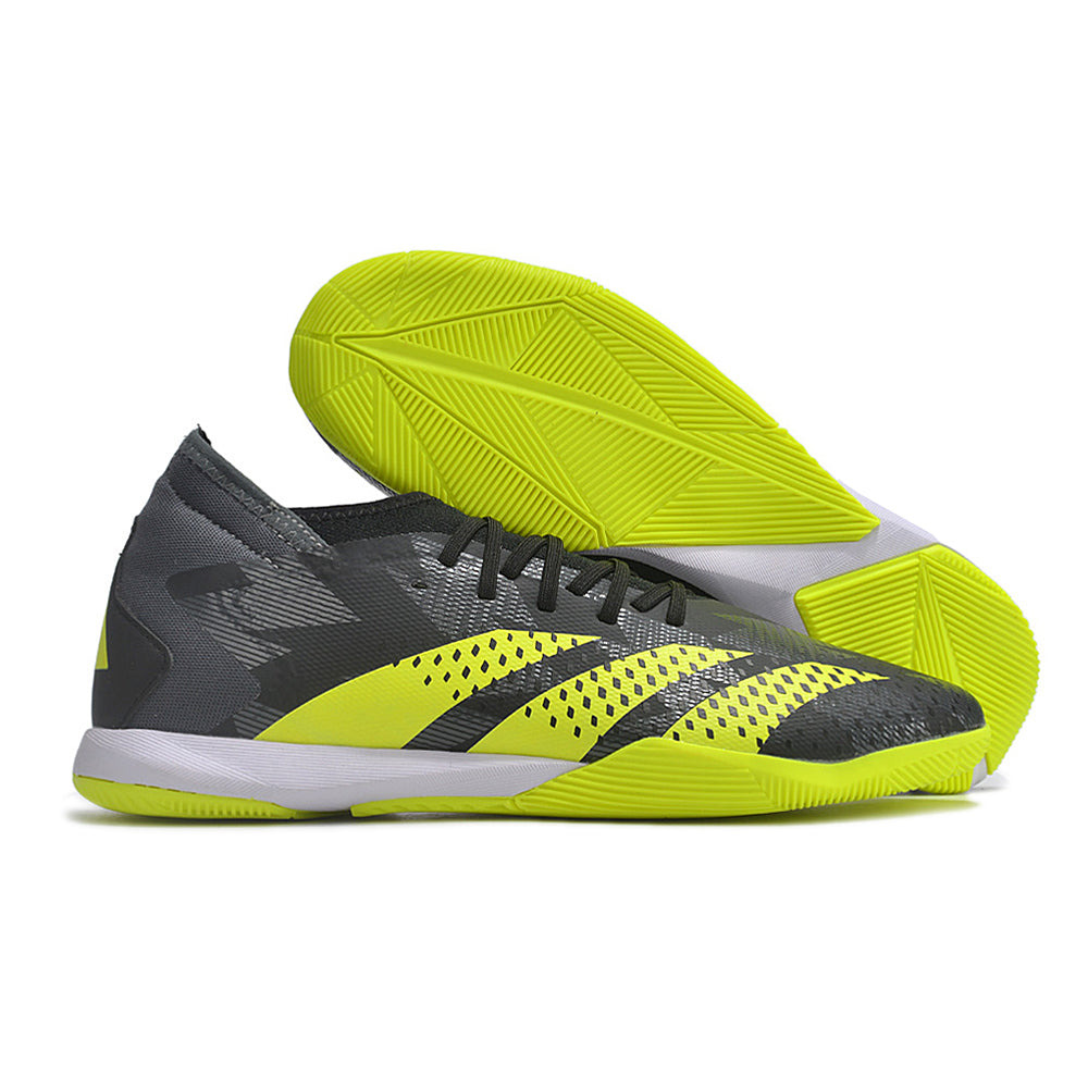 Chuteira Futsal Adidas Predator Accuracy.1 IC Preta e Verde 