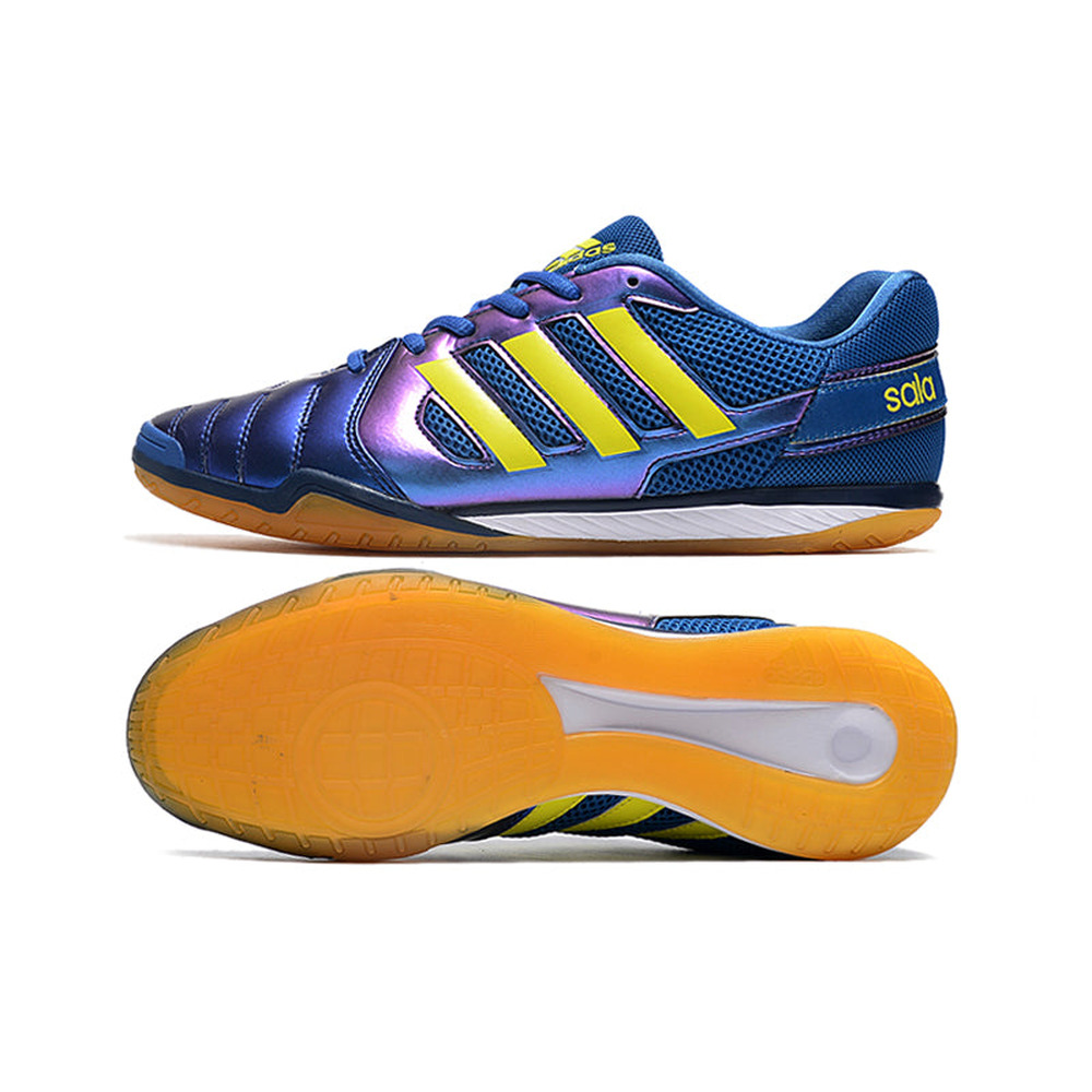 Chuteira Futsal Adidas Top Sala IC Azul e Verde