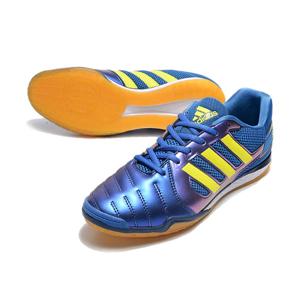 Chuteira Futsal Adidas Top Sala IC Azul e Verde
