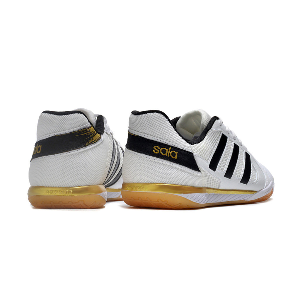 Chuteira Futsal Adidas Top Sala IC Branca e Preta