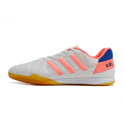 Chuteira Futsal Adidas Top Sala IC Branca e Rosa