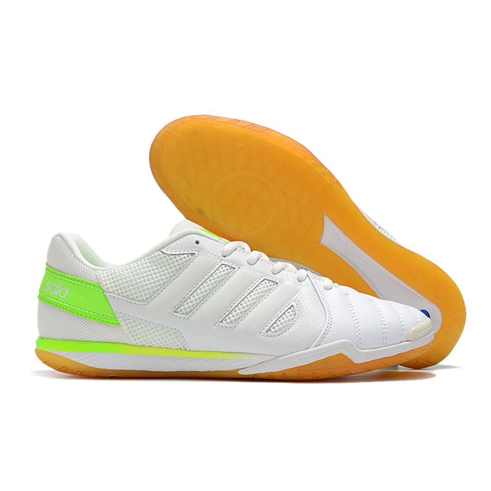 Chuteira Futsal Adidas Top Sala IC Branca e Verde