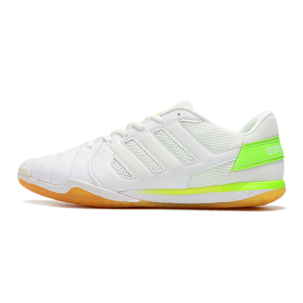 Chuteira Futsal Adidas Top Sala IC Branca e Verde