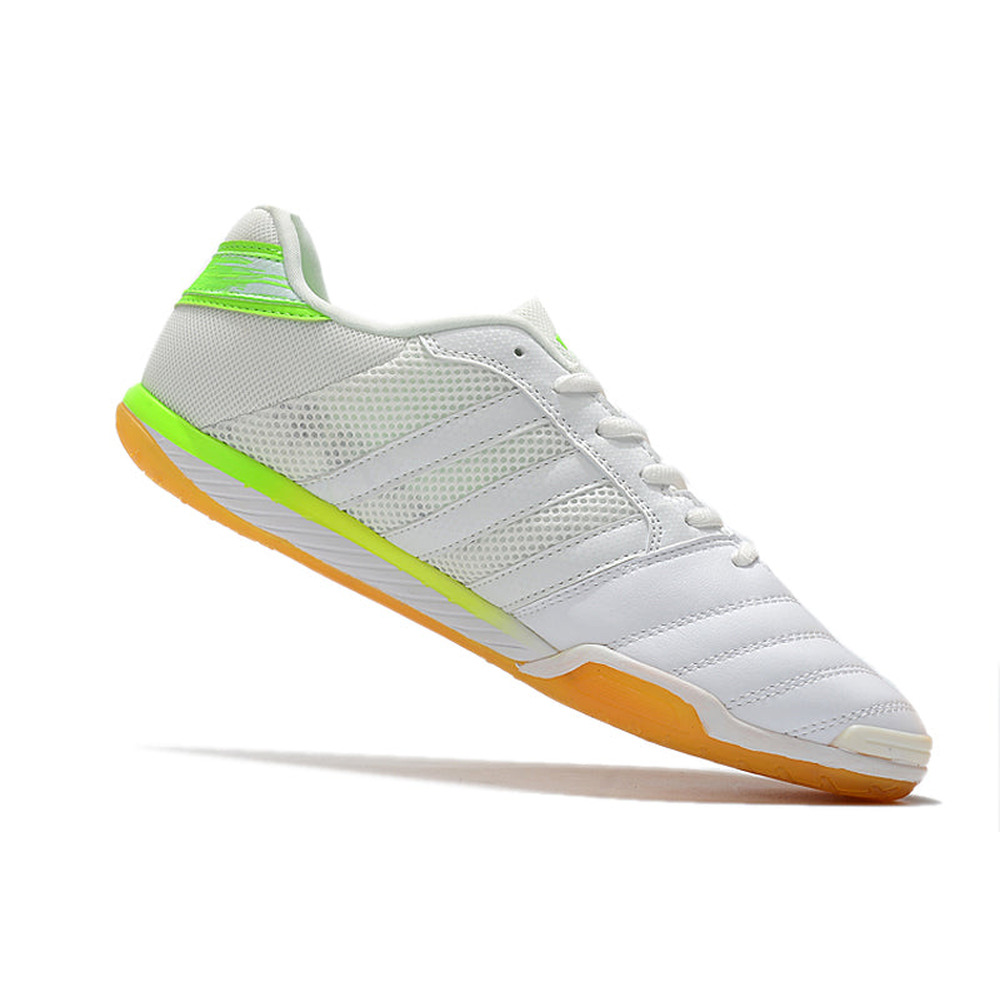 Chuteira Futsal Adidas Top Sala IC Branca e Verde