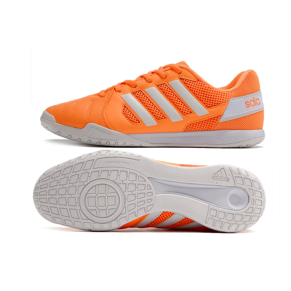 Chuteira Futsal Adidas Top Sala IC Laranja e Branca