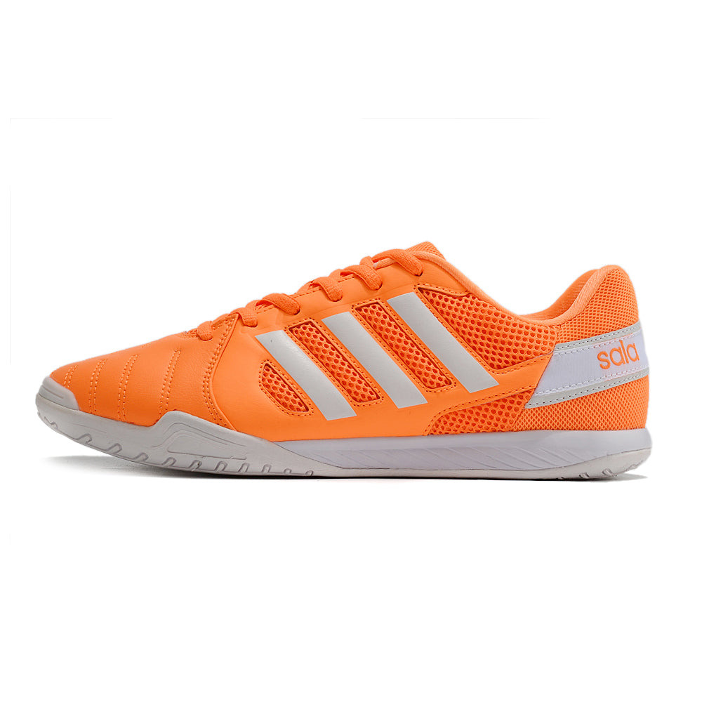 Chuteira Futsal Adidas Top Sala IC Laranja e Branca