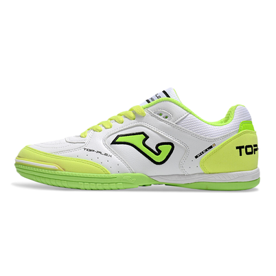 Chuteira Futsal Joma Top Flex Rebound IC Branca e Verde