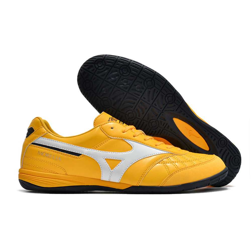 Chuteira Futsal Mizuno Morelia Sala IC Amarela