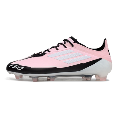 Chuteira Campo Adidas F50 FG Rosa e Branca