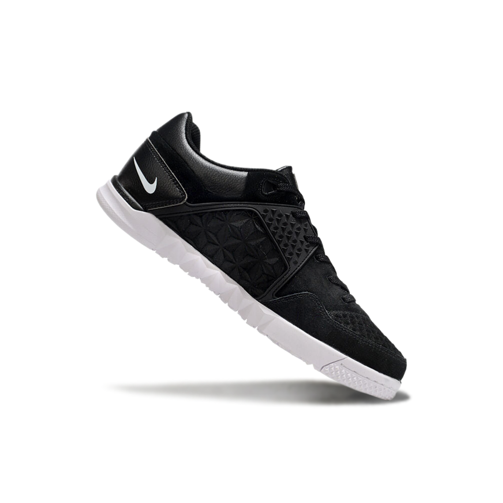 Chuteira Futsal Nike 5 StreetGato IC Preta e Branca