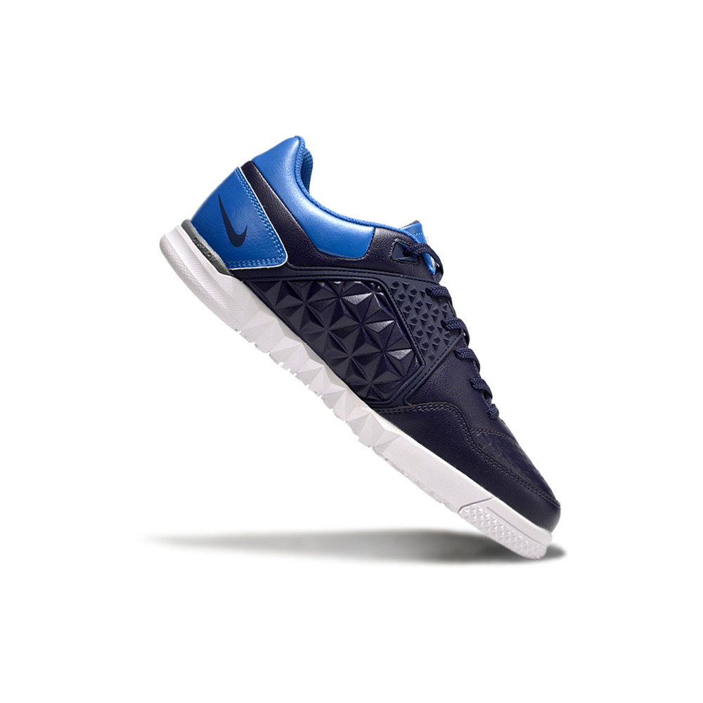Chuteira Futsal Nike 5 StreetGato IC Azul e Branco