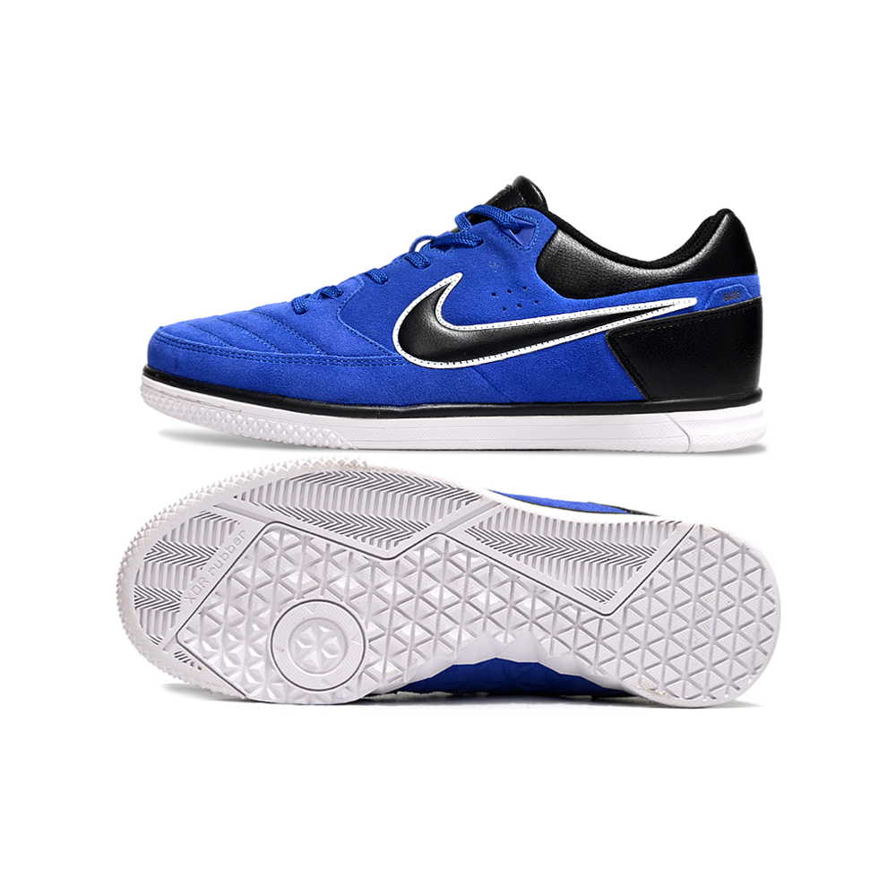 Chuteira Futsal Nike 5 StreetGato IC Azul e Preto