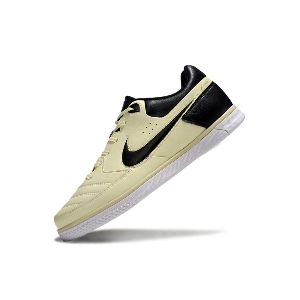 Chuteira Futsal Nike 5 StreetGato IC Bege e Preta
