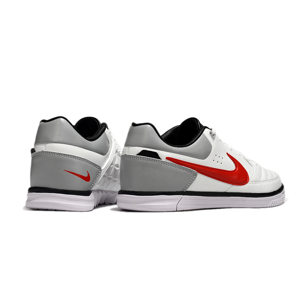 Chuteira Futsal Nike 5 StreetGato IC Branca e Vermelha