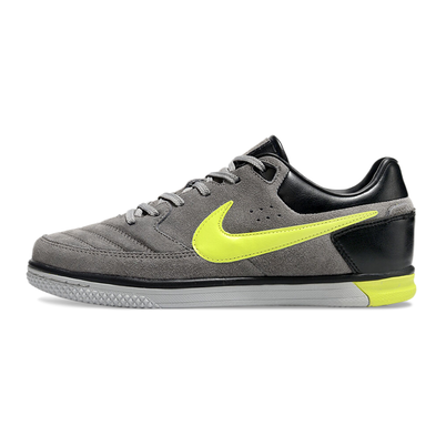 Chuteira Futsal Nike 5 StreetGato IC Cinza e Verde