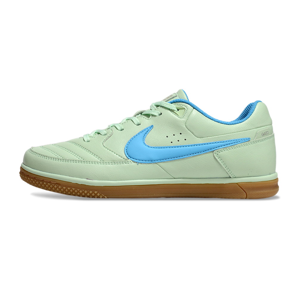 Chuteira Futsal Nike 5 StreetGato IC Verde e Azul