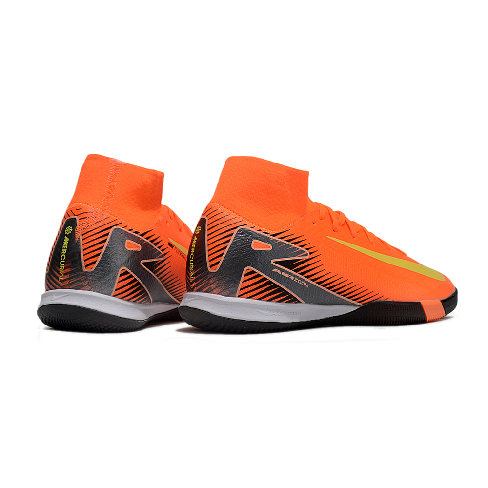 Chuteira Futsal Nike Air Zoom Mercurial Superfly 10 Elite IC Laranja