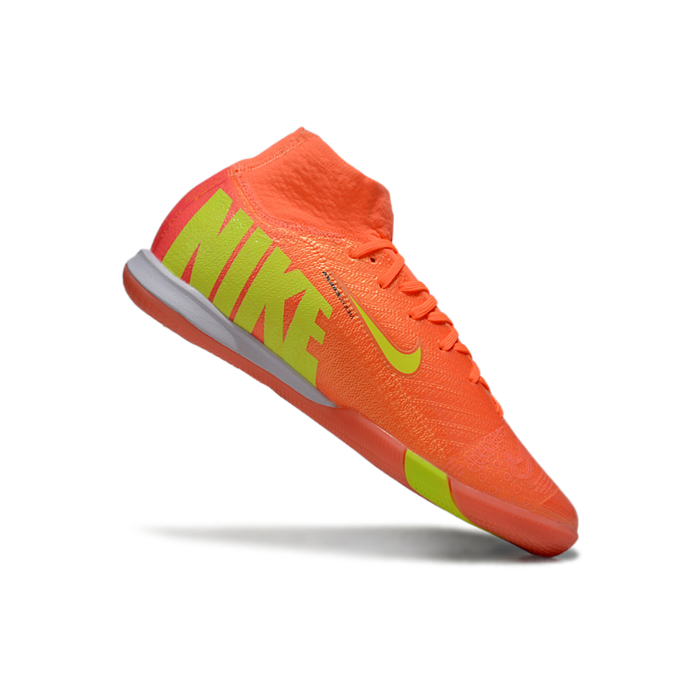 Chuteira Futsal Nike Air Zoom Mercurial Superfly 10 Elite IC Laranja 