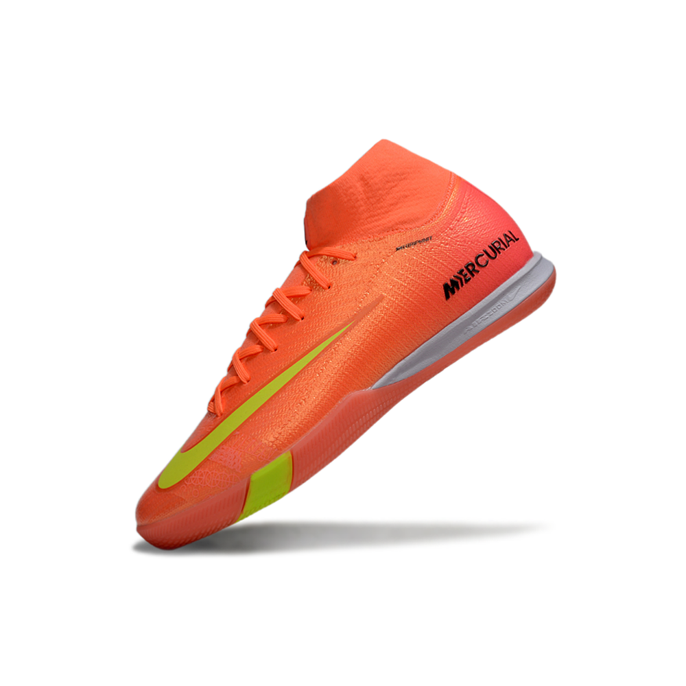 Chuteira Futsal Nike Air Zoom Mercurial Superfly 10 Elite IC Laranja 