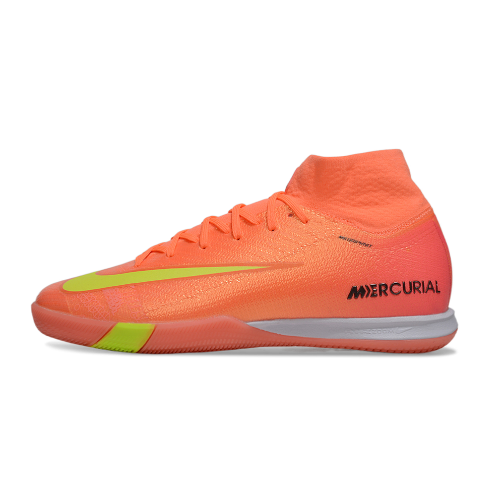 Chuteira Futsal Nike Air Zoom Mercurial Superfly 10 Elite IC Laranja 