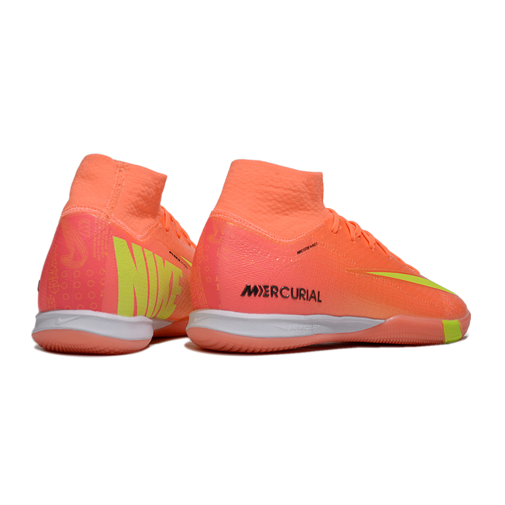 Chuteira Futsal Nike Air Zoom Mercurial Superfly 10 Elite IC Laranja 