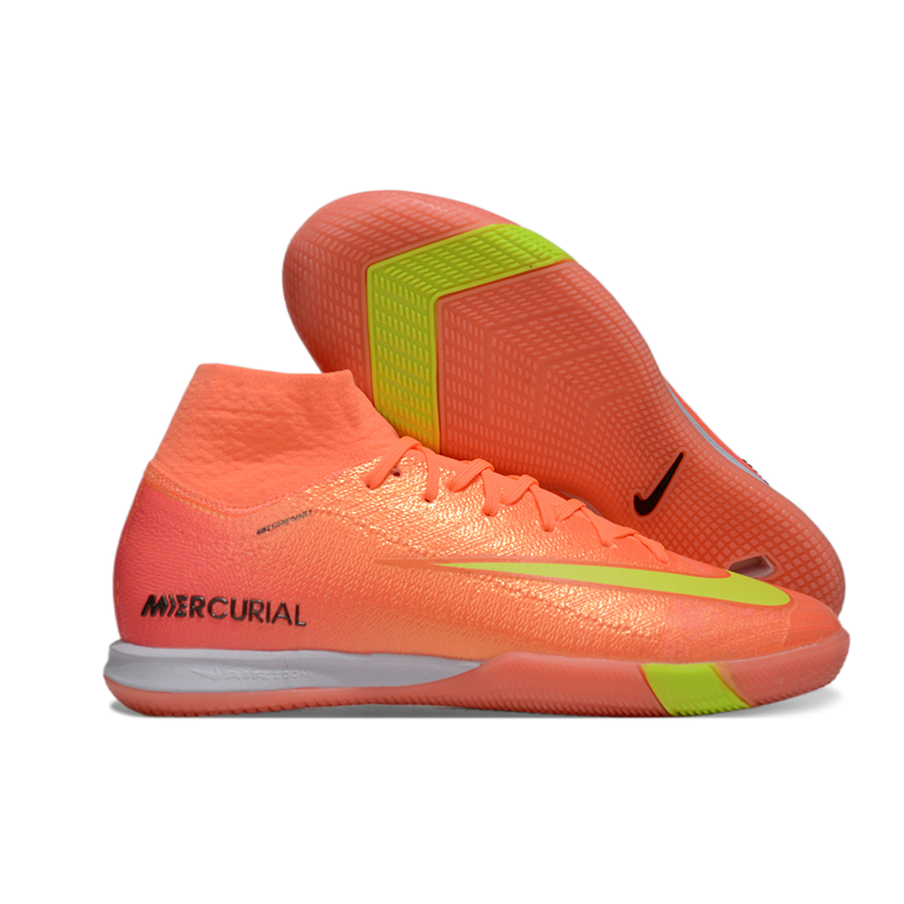 Chuteira Futsal Nike Air Zoom Mercurial Superfly 10 Elite IC Laranja 