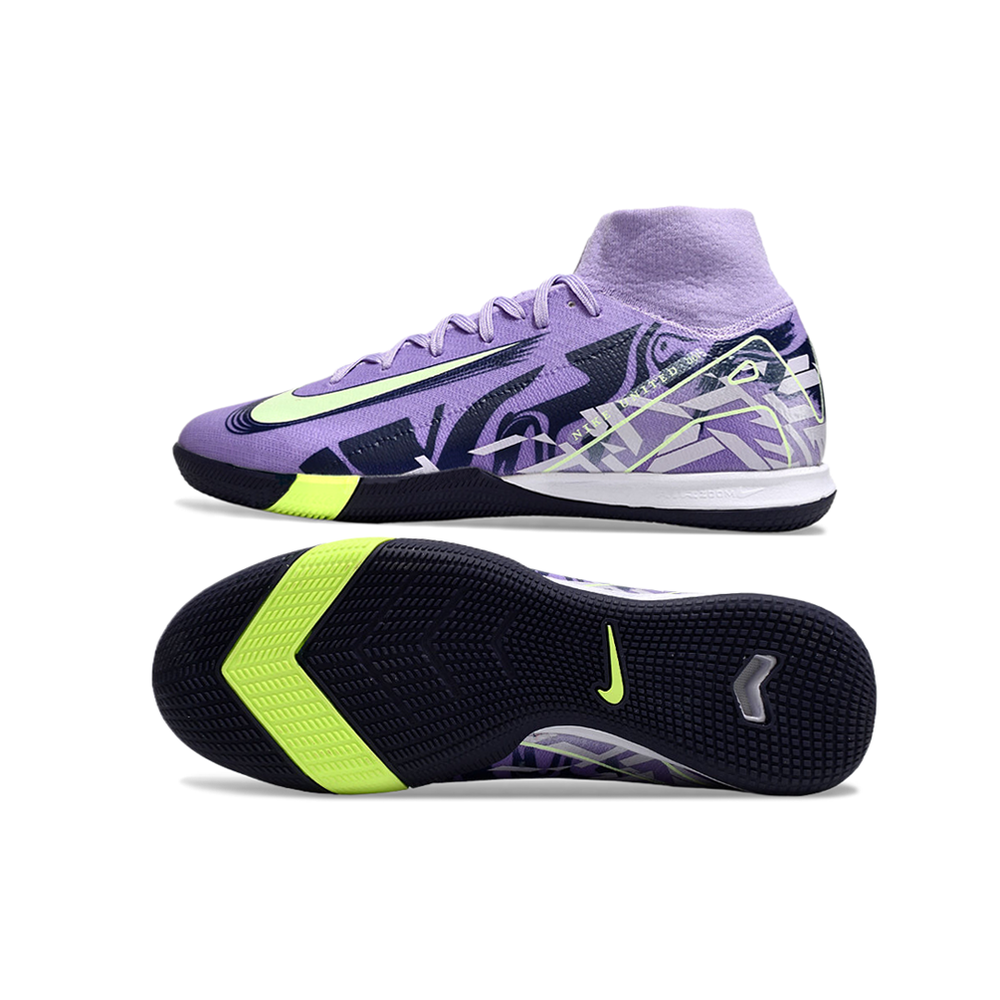 Chuteira Futsal Nike Air Zoom Mercurial Superfly 10 Elite IC Roxa 