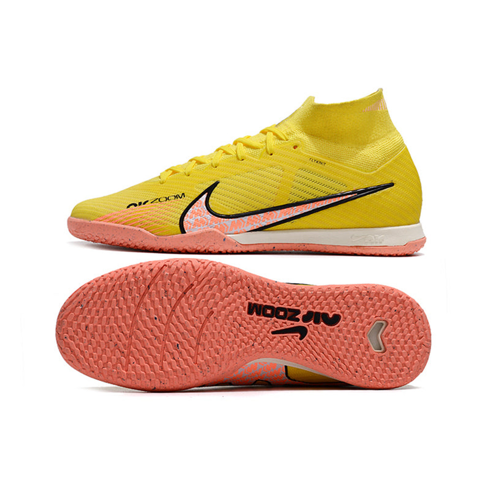 Chuteira Futsal Nike Air Zoom Mercurial Superfly 9 Elite IC Amarela 