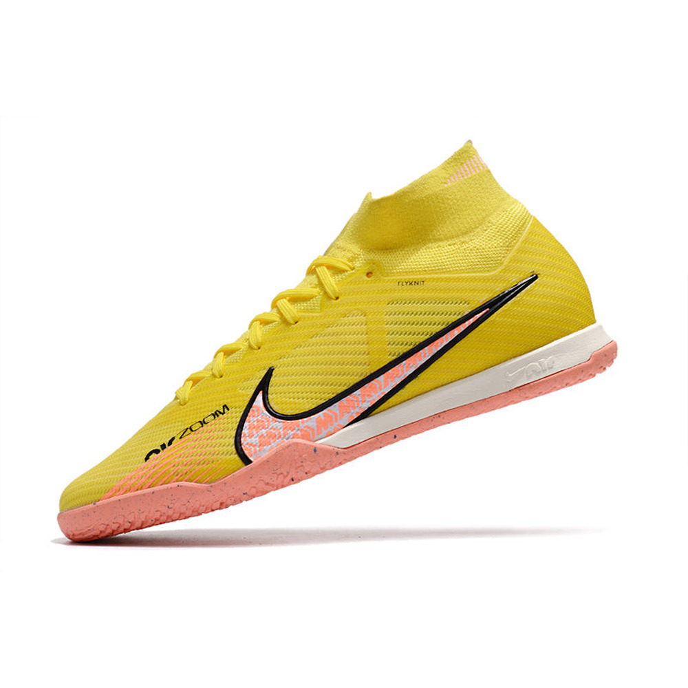 Chuteira Futsal Nike Air Zoom Mercurial Superfly 9 Elite IC Amarela 