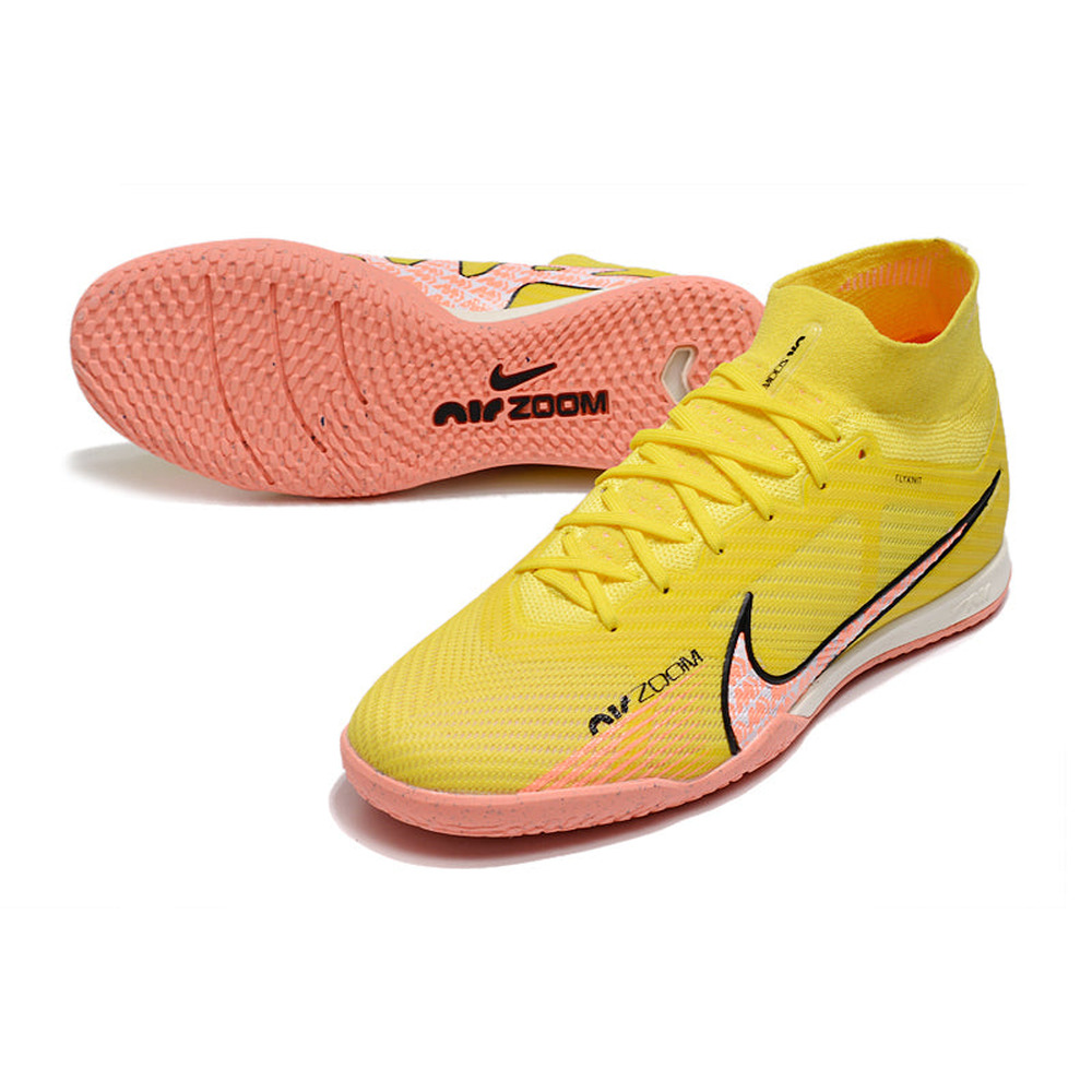 Chuteira Futsal Nike Air Zoom Mercurial Superfly 9 Elite IC Amarela 
