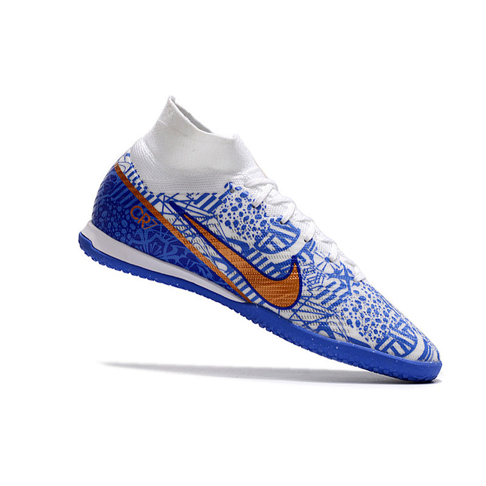 Chuteira Futsal Nike Air Zoom Mercurial Superfly 9 Elite IC Azul 
