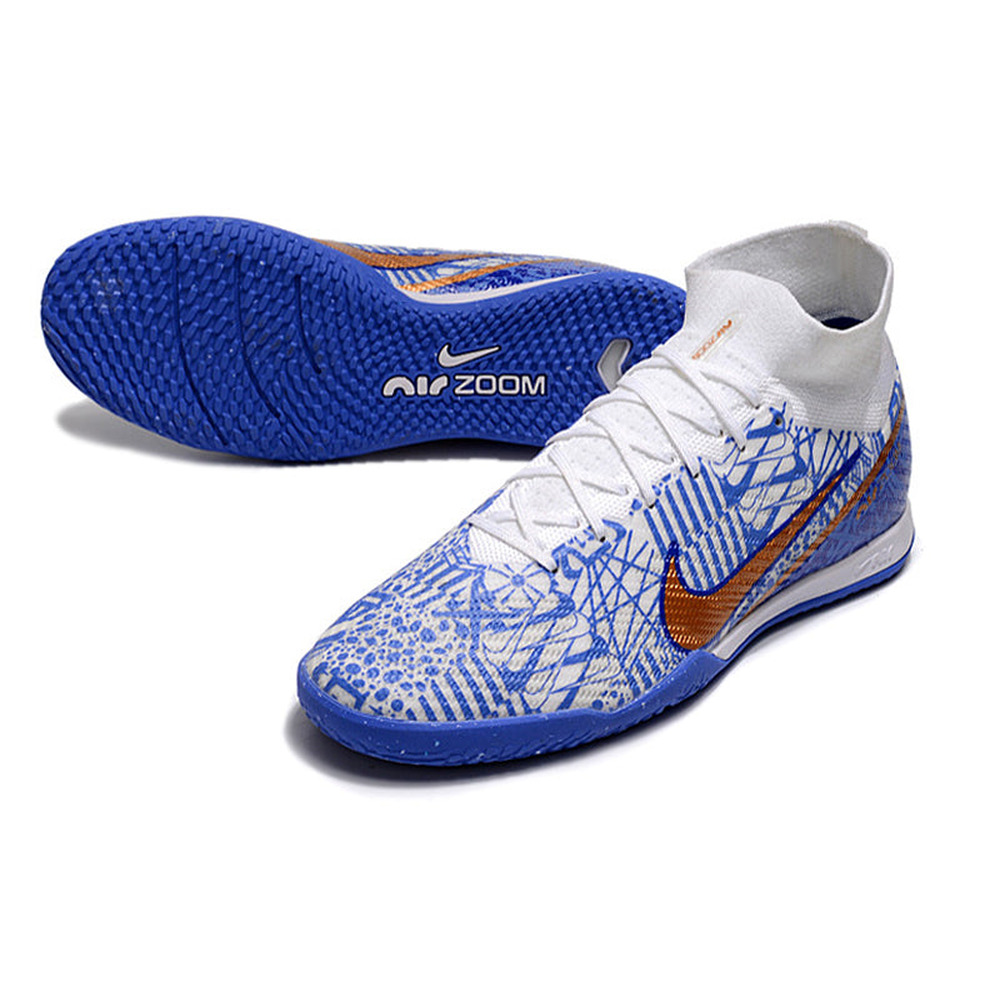 Chuteira Futsal Nike Air Zoom Mercurial Superfly 9 Elite IC Azul 