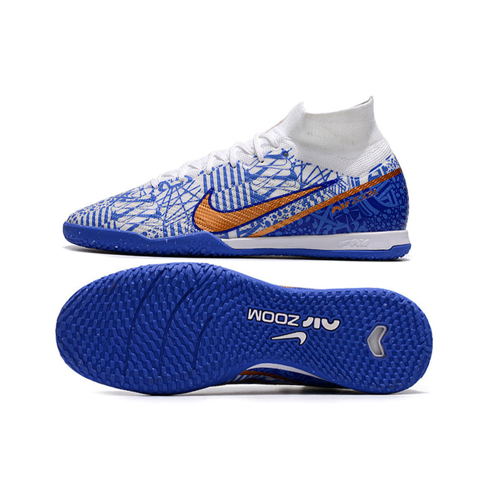 Chuteira Futsal Nike Air Zoom Mercurial Superfly 9 Elite IC Azul 