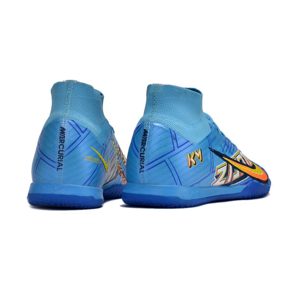 Chuteira Futsal Nike Air Zoom Mercurial Superfly 9 Elite IC Azul 