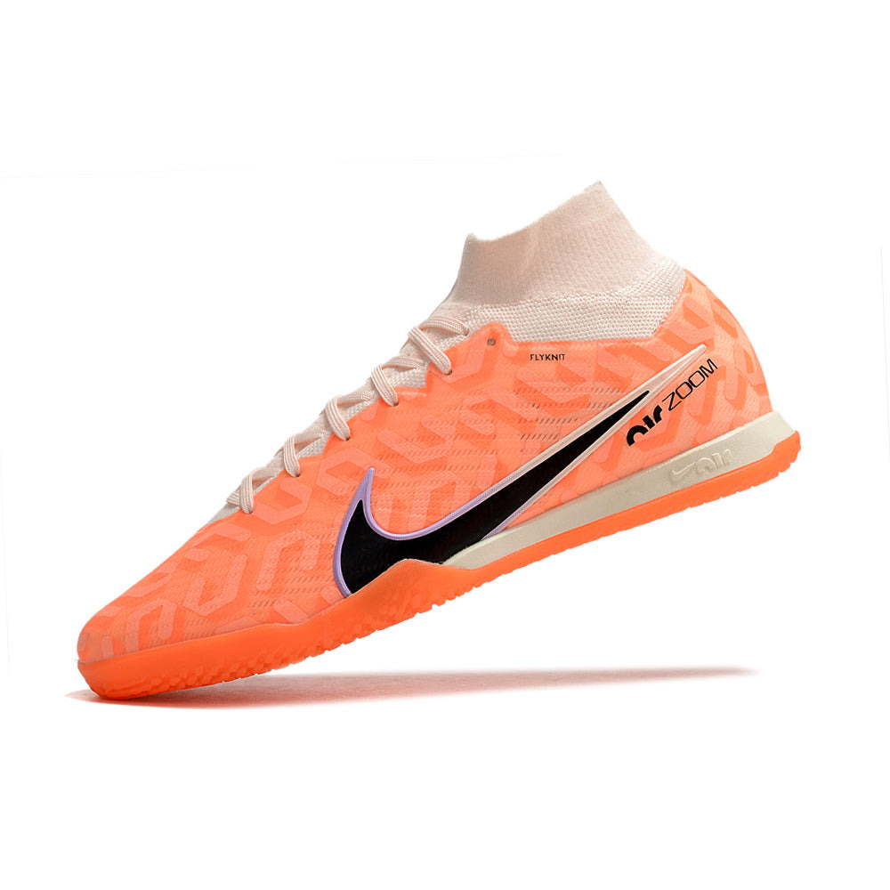 Chuteira Futsal Nike Air Zoom Mercurial Superfly 9 Elite IC Laranja 