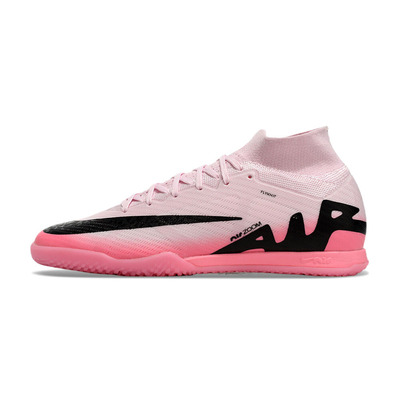 Chuteira Futsal Nike Air Zoom Mercurial Superfly 9 Elite IC Rosa e Preto 