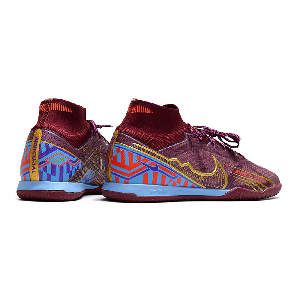 Chuteira Futsal Nike Air Zoom Mercurial Superfly 9 Elite IC Roxa 