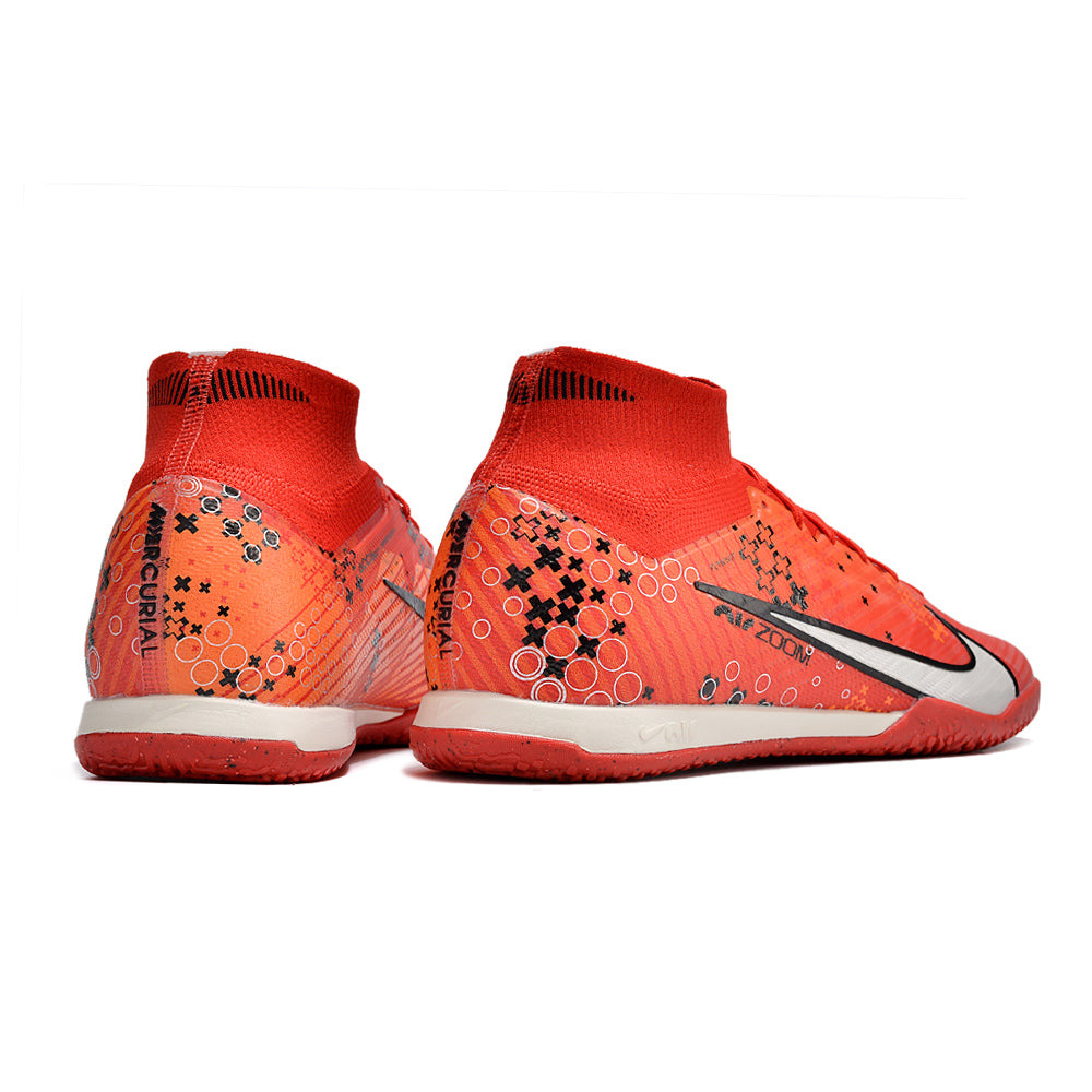 Chuteira Futsal Nike Air Zoom Mercurial Superfly 9 Elite IC Vermelha 