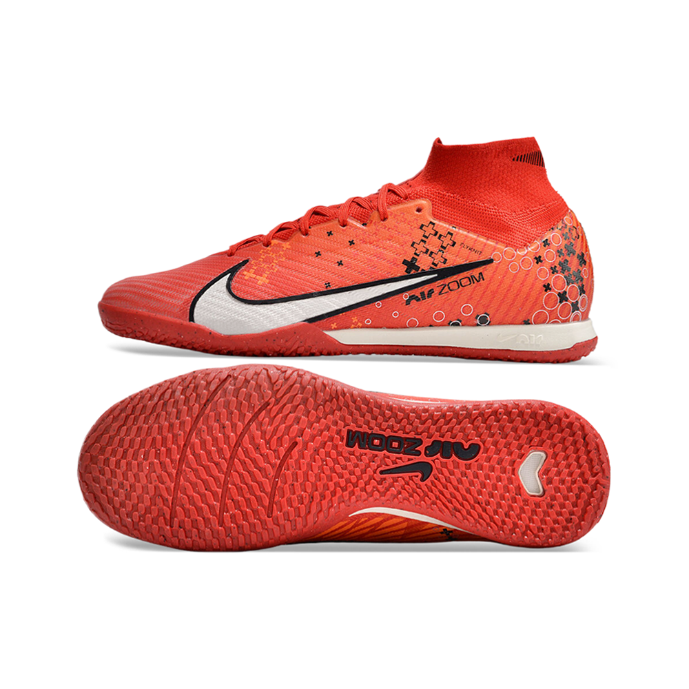 Chuteira Futsal Nike Air Zoom Mercurial Superfly 9 Elite IC Vermelha 