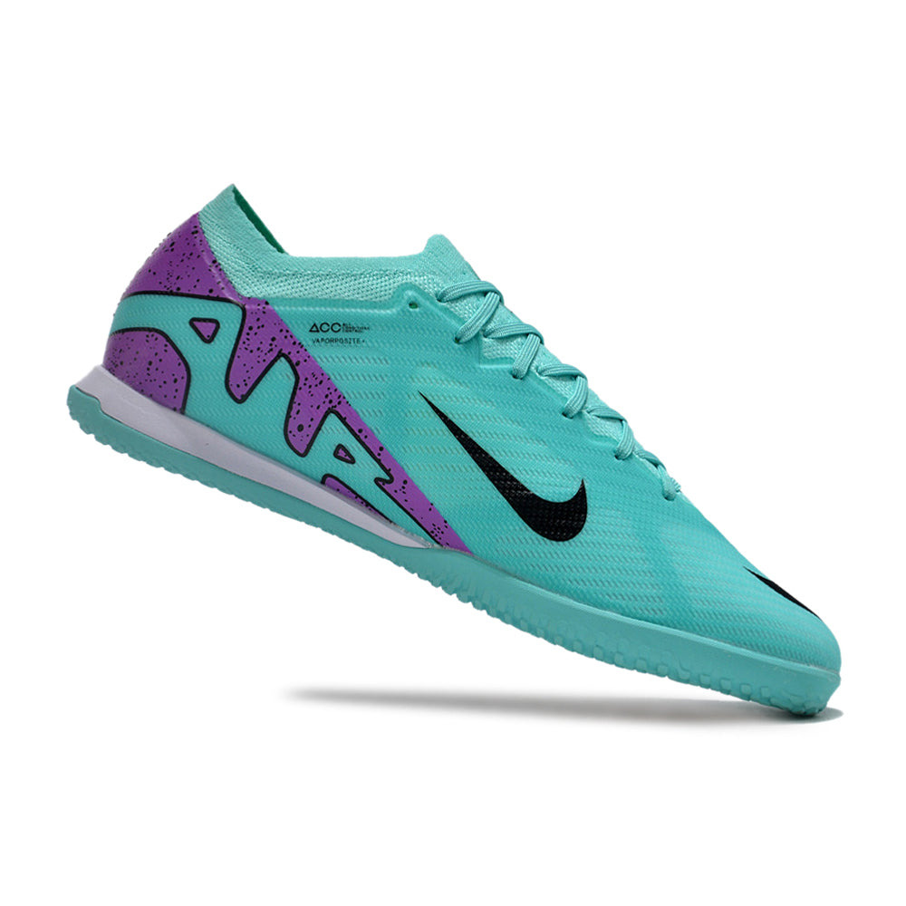 Chuteira Futsal Nike Air Zoom Mercurial Vapor 15 Elite IC Azul e Roxo 