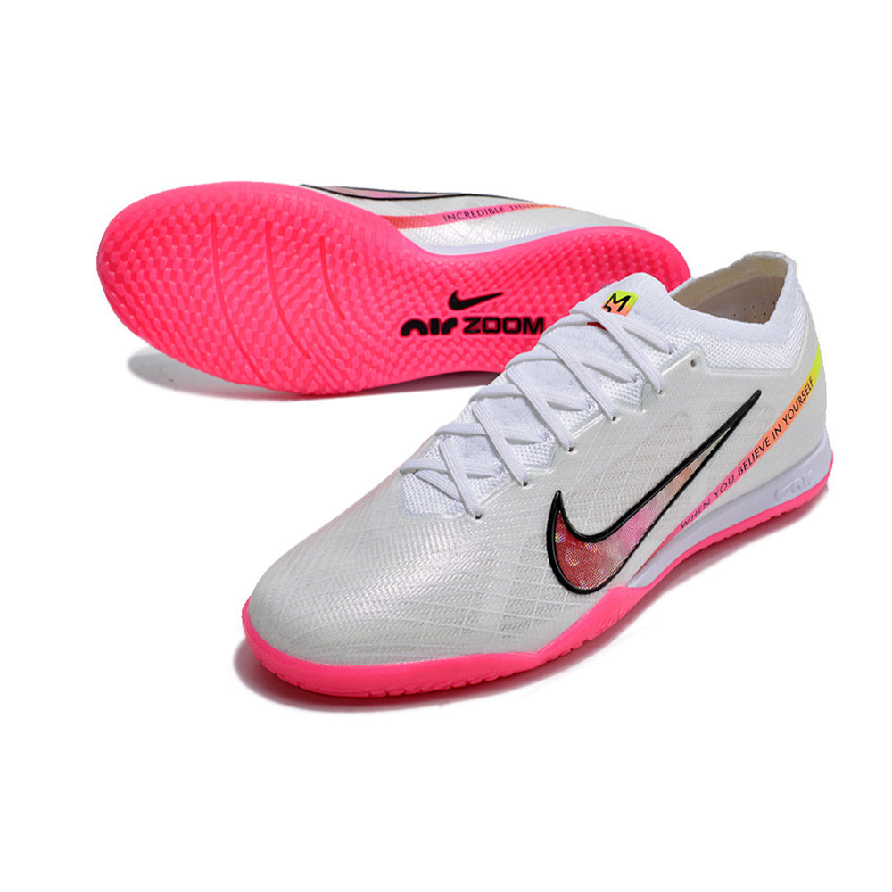 Chuteira Futsal Nike Air Zoom Mercurial Vapor 15 Elite IC Branca 