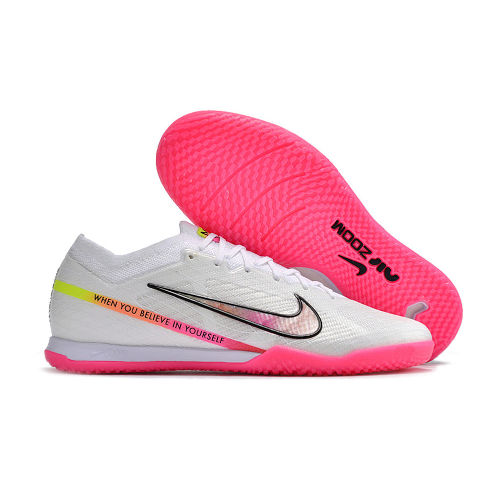 Chuteira Futsal Nike Air Zoom Mercurial Vapor 15 Elite IC Branca 
