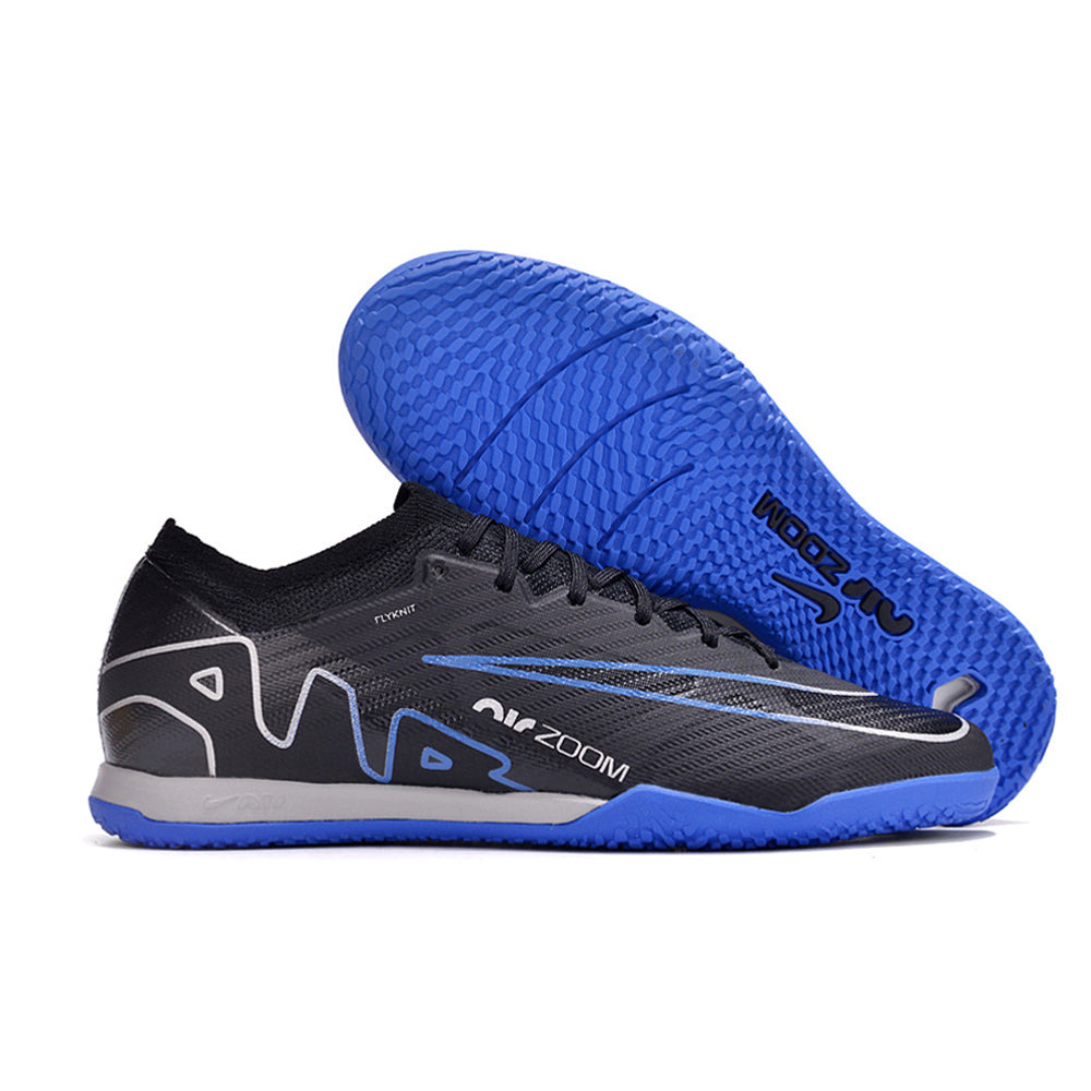 Chuteira Futsal Nike Air Zoom Mercurial Vapor 15 Elite IC Preta e Azul 