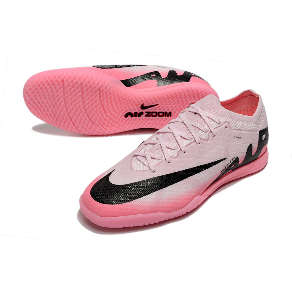 Chuteira Futsal Nike Air Zoom Mercurial Vapor 15 IC Rosa e Preta 