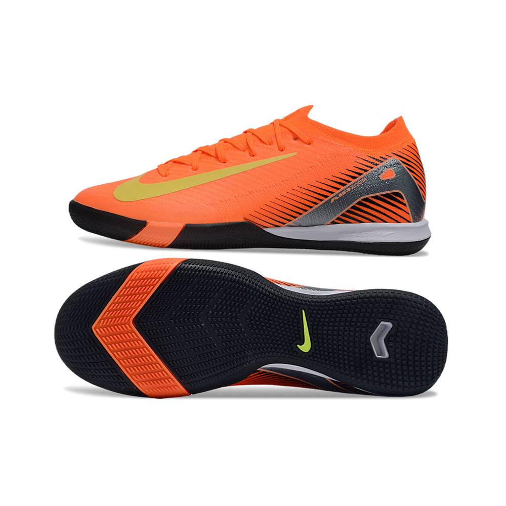 Chuteira Futsal Nike Air Zoom Mercurial Vapor 16 Elite IC Laranja