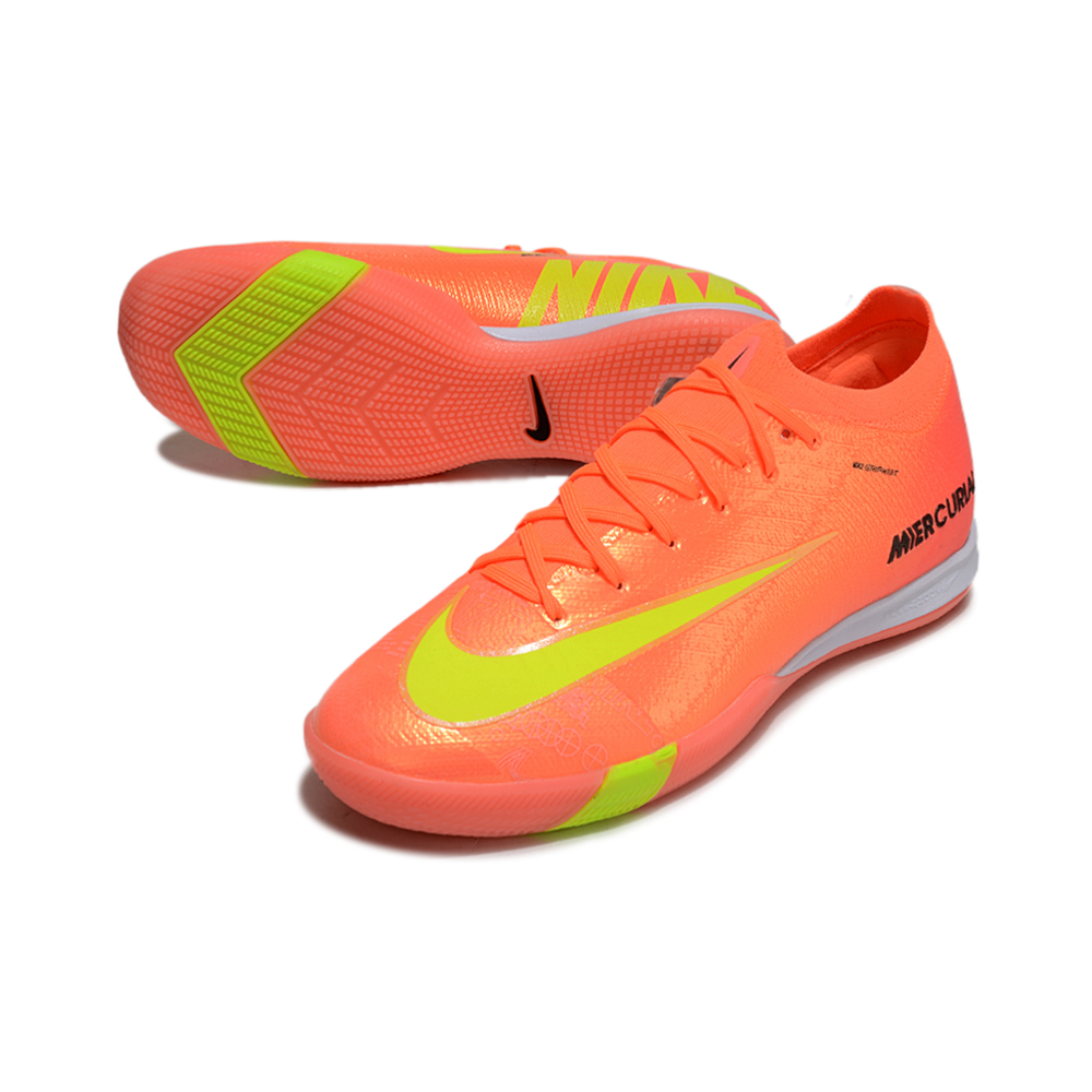 Chuteira Futsal Nike Air Zoom Mercurial Vapor 16 Elite IC Laranja 