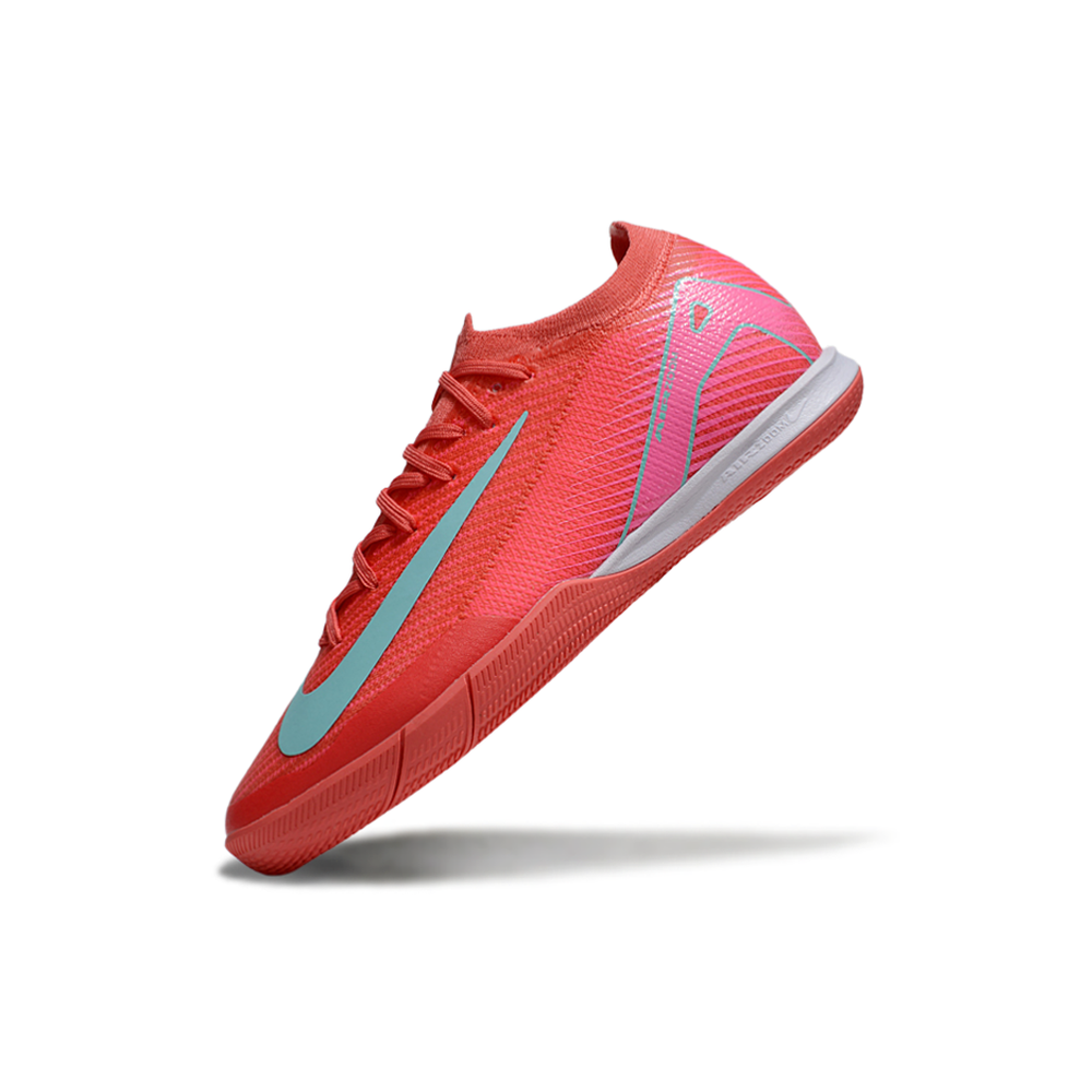 Chuteira Futsal Nike Air Zoom Mercurial Vapor 16 Elite IC Rosa e Azul